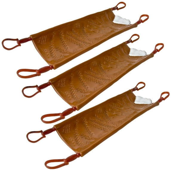 Set of 3 Brown Stretchers for WWE & AEW Wrestling Action Figures