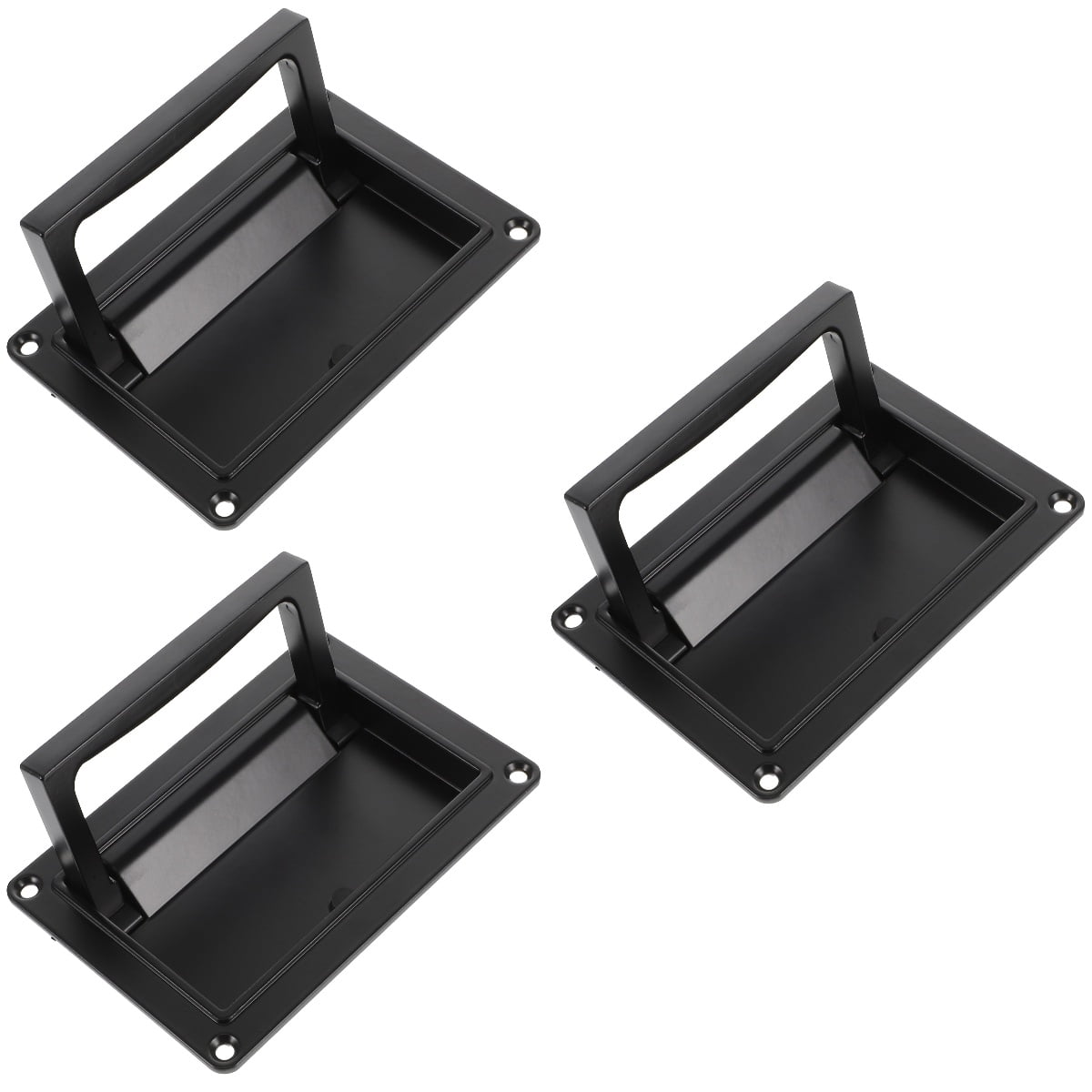 Set of 3 Cabinet Doorknob Handle Electric Box Flush Mounted - Walmart.com