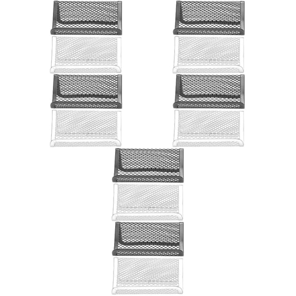 Set of 3 Card Holder Wallet Barbed Wire Rack Office