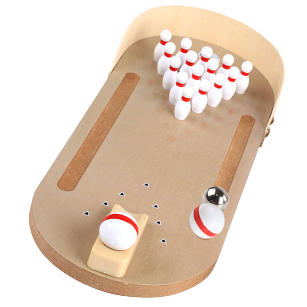 Set of 3 Children’s Toys Bowling Educational Toy Tabletop Game Bowling