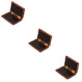 thumbnail image 1 of Raindrops Clarinet Reed Case Black Walnut Dark Red For Musicians 3Pcs 10x6.1x1.8Cm, 1 of 8