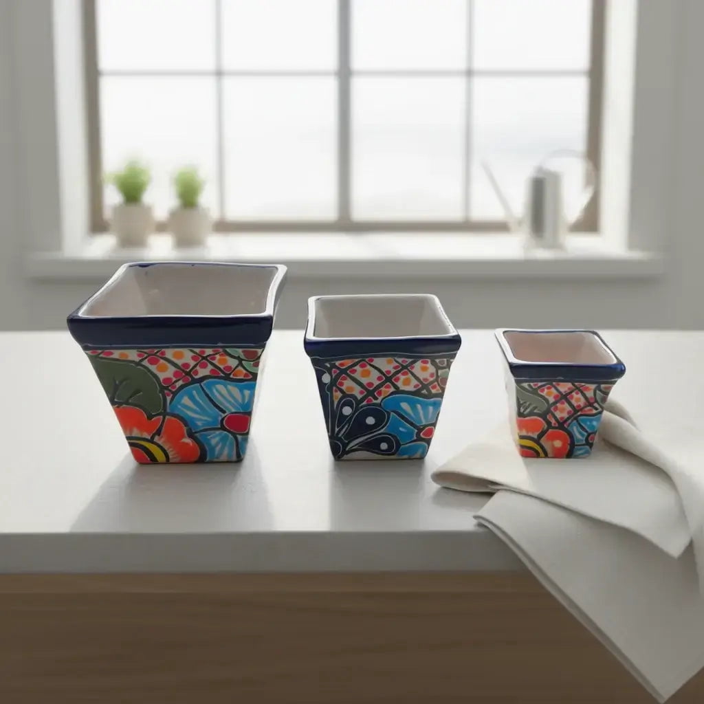 woven plant basket Solene Scalloped Woven Wall Basket