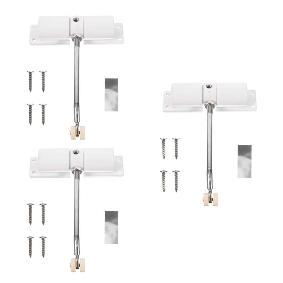 Set of 3 Colorful Night Lights Self-closing Door Closer Fire