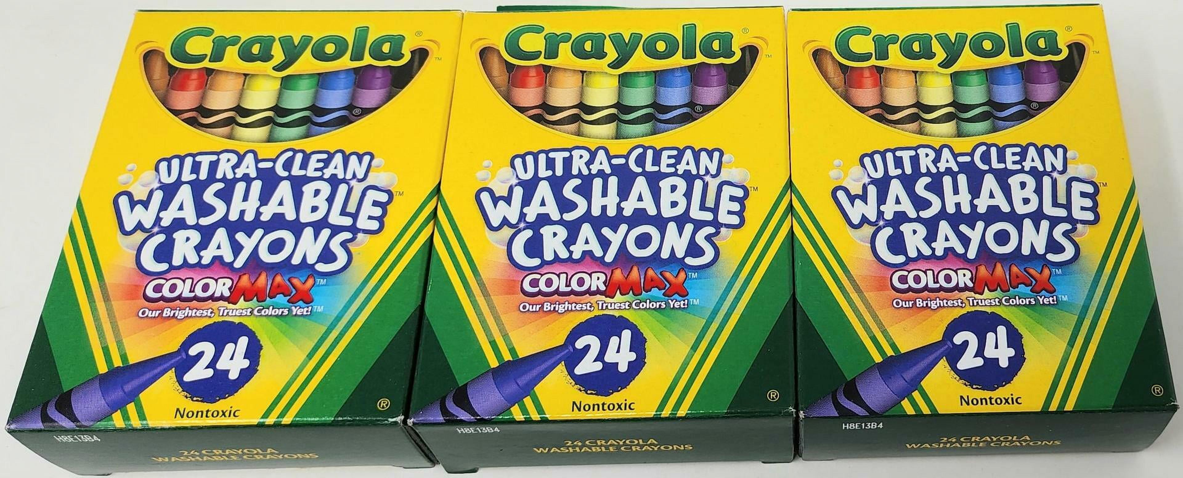 Crayola® Ultra-Clean Washable Crayons - 24 Pack