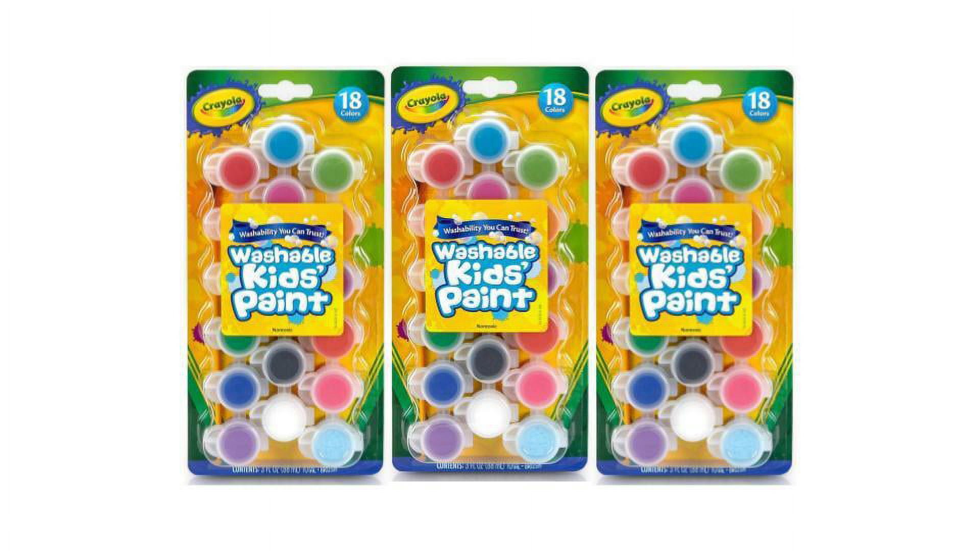 Crayola Washable Kids' Paint 18/pk – Skool Krafts