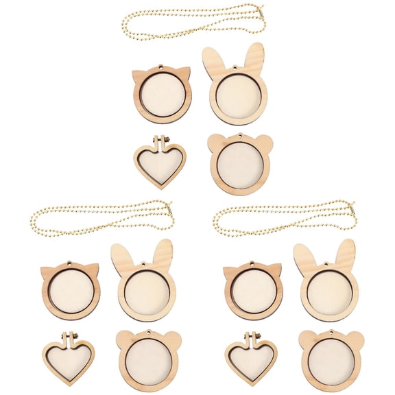 Set of 3 Cross Stitch for Sewing Rectangle Embroidery Quilting