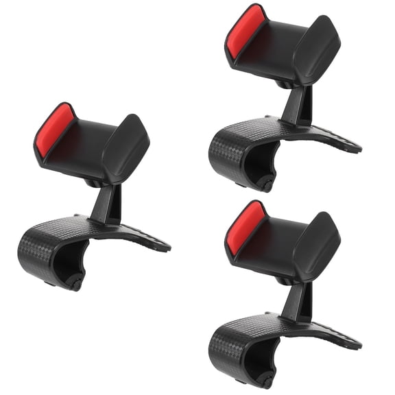 Set of 3 Dashboard Tripod Car Holder Safe Driving Phone Degree