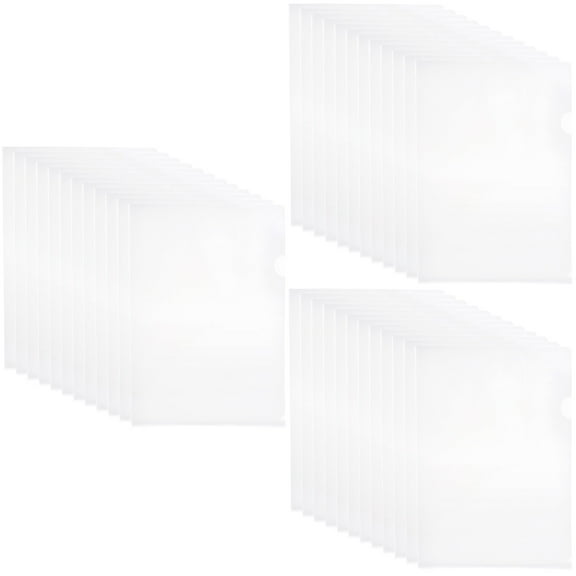 Set of 3 Document Folder File Colored Folders Letter Size Paper Bin