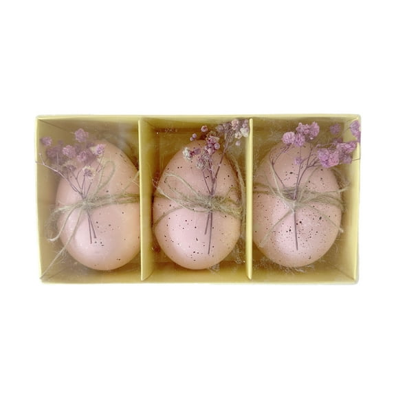 Set of 3 Easter Eggs Hanging Decor, Simulation Egges Decoration Box, Easter Egges Pendant, Easter Gift