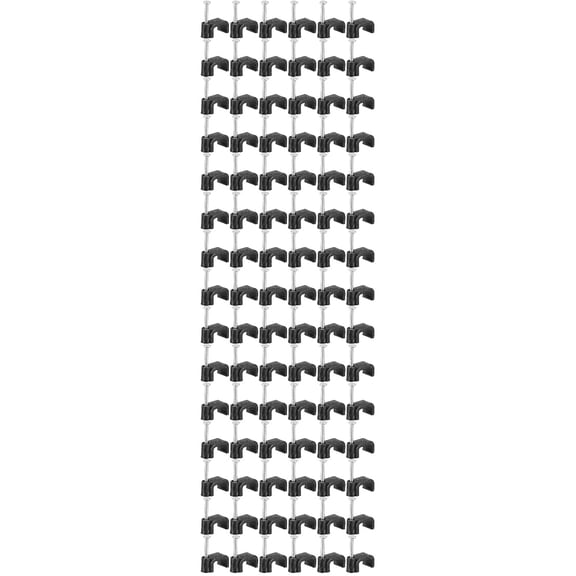 Set of 3 Electric Scrubber Steel Nail Pipe Support Clamps