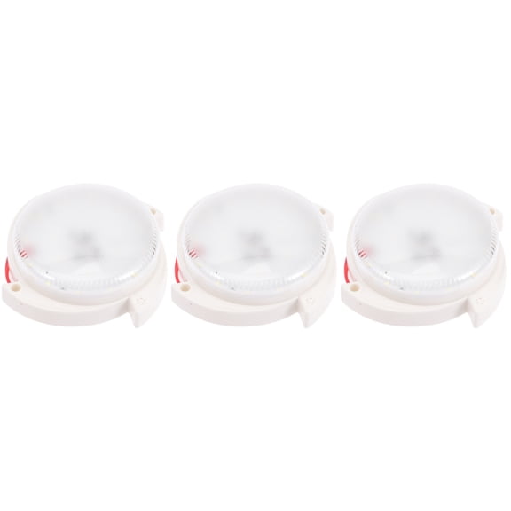 Set of 3 Fan Sensor Light Presence Lamp LED Ceiling