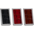 thumbnail image 1 of Set of 3 Faux Leather Chrome-Plated Money Clip (Faux Crocodile Leather Print, 3), 1 of 5
