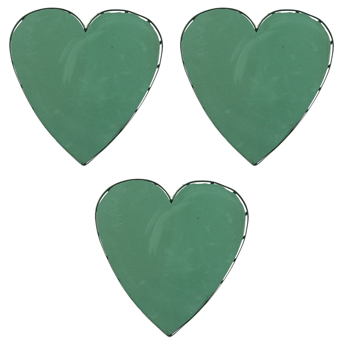 Set of 3 Flower Decoration Car Front Sweet Bouquet Kit Green Foam Brick Ornaments Wedding Bride