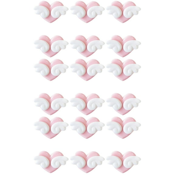 Set of 3 Folder Clips Holders Large Paper Organizers Office Pink