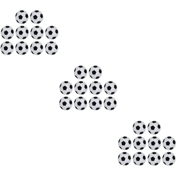 Set of 3 Mini Foosball Table Soccer Figures 3.2x3.2CM Practical Football Accessories for Kids