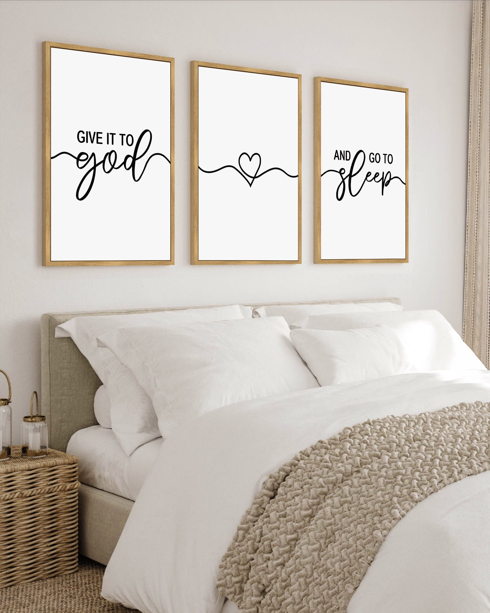 Sweet Dreams Bedroom Sign Sweet Dreams Wall Sign Set - 3-Piece ...