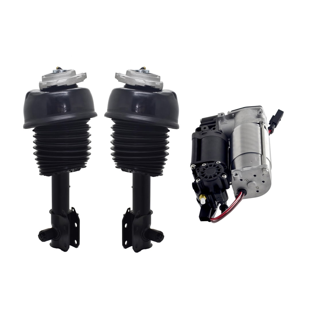 Set of 3 Front Air Suspension Spring Strut-Air Suspension Compressor ...