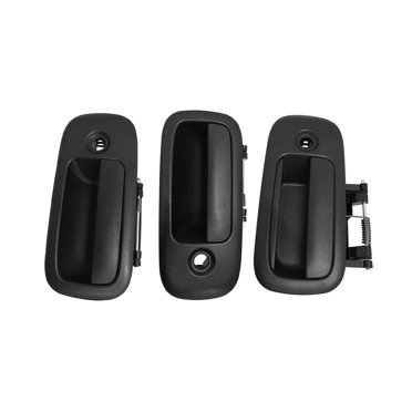 Pair Front Left & Right Door Handles For 1996-2009 Chevy Express 3500 – Textured Black