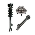thumbnail image 1 of Set of 3 Front Lower Rearward Control Arm-Wheel Hub Bearing Assembly-Quick Complete Strut-Coil Spring Assembly For 2011 Chrysler 300, 1 of 10