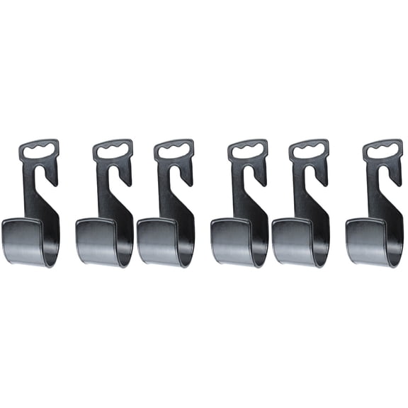 SOPOTUTU 6-Pack Removable Hanging Hose Hooks, Garden Tool Holders for Indoor Outdoor Use, Easy Installation