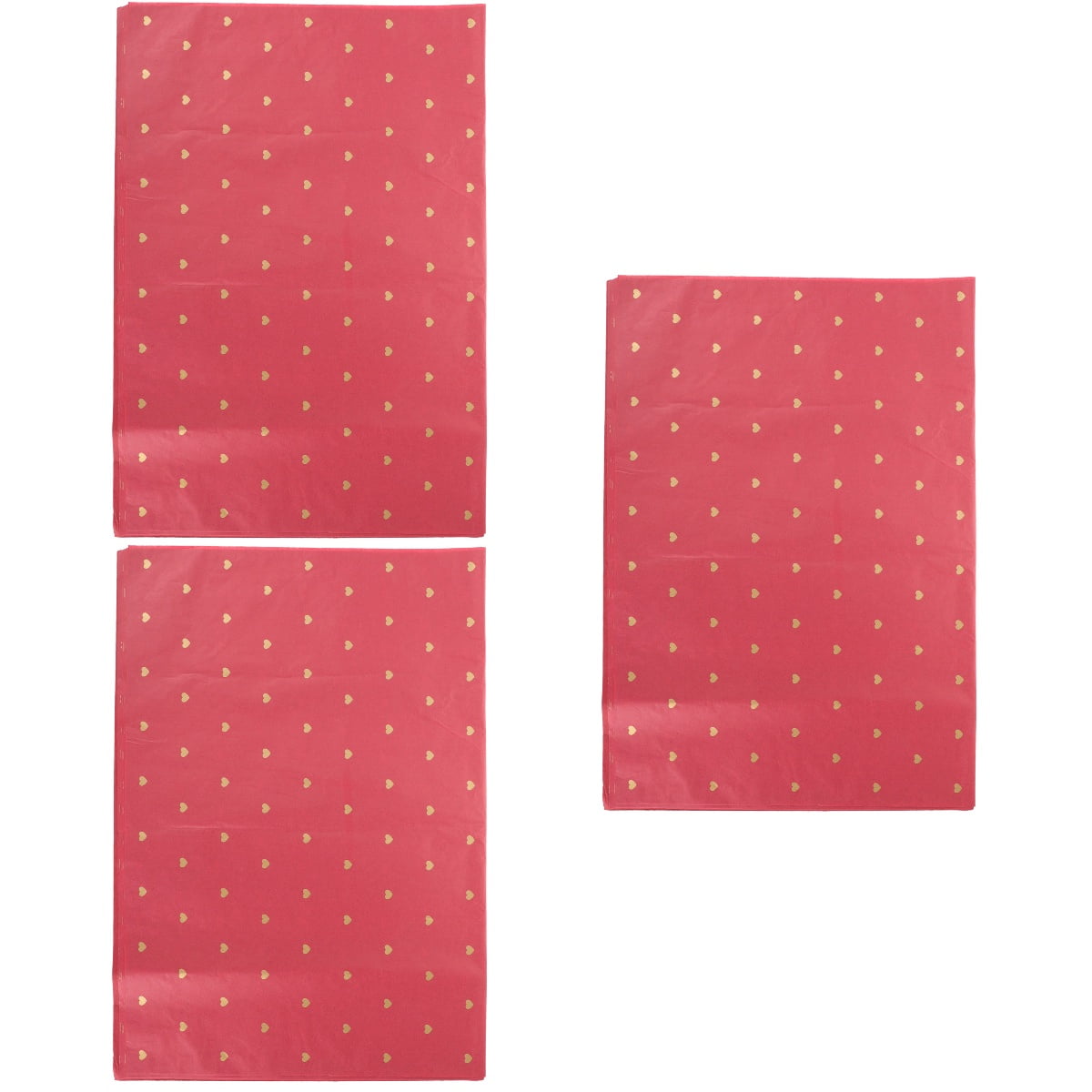 Set of 3 Gift Wrapping Paper Packaging Tissue Bulk Flowers