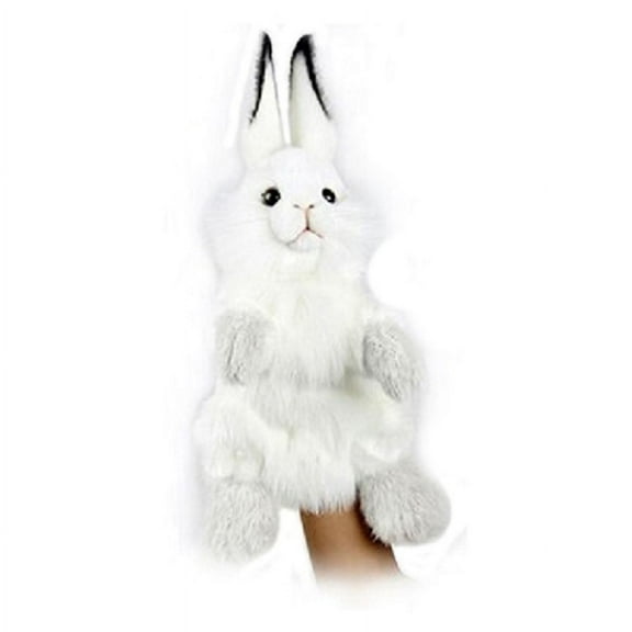 Handcrafted Cuddlers Set of 3 Handcrafted Bunny Hand Puppet Stuffed Animals 13.25"