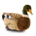 thumbnail image 1 of Handcrafted Cuddlers Set of 3 Handcrafted Plush Mallard Duck Stuffed Animals 13.5", 1 of 2