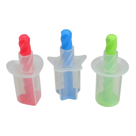 Avon Set of 3 Heart, Star and Circle Shaped Ice Cream Makers 5"