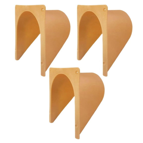 Set of 3 Homing Pigeon House Door Barrier Free Rounded Corner Arch Door Racing Pigeon Cage Door for Poultry Cage Pet Bird House Pigeon Nest