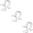 thumbnail image 1 of Set of 3 Hose Universal Drain Holder for Washer Clip Metal Washing Machine Stainless Steel, 1 of 6