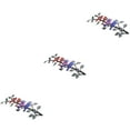 thumbnail image 1 of Set of 3 Hummingbird Wrought Iron Garden Decoration Gift, 1 of 8