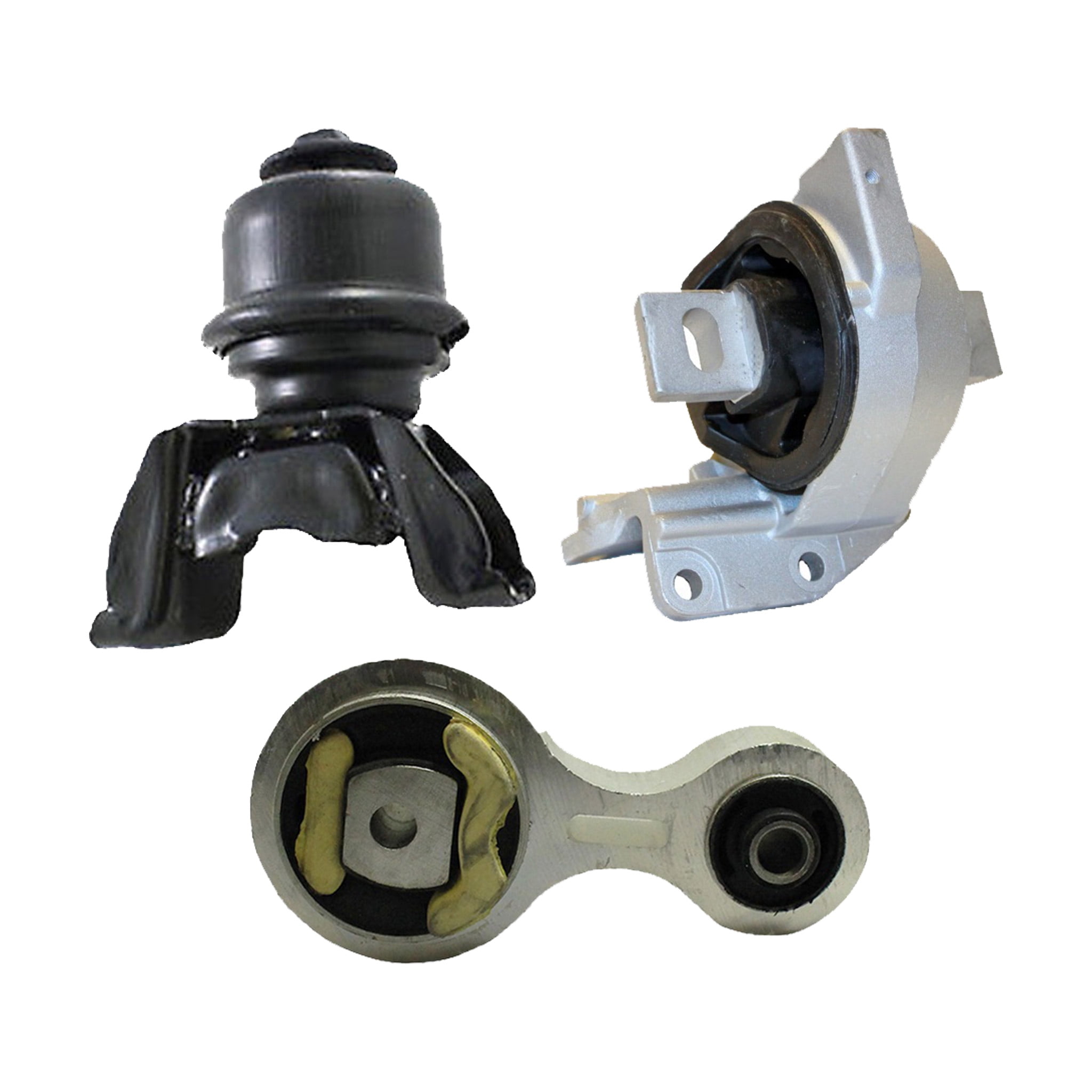 Set of 3 ISA Engine Motor & Trans Mount Compatible with  2006 2007 2008 2009 Ford Fusion SEL Sedan 4-Door Replacement for A5473, A5381, A5474