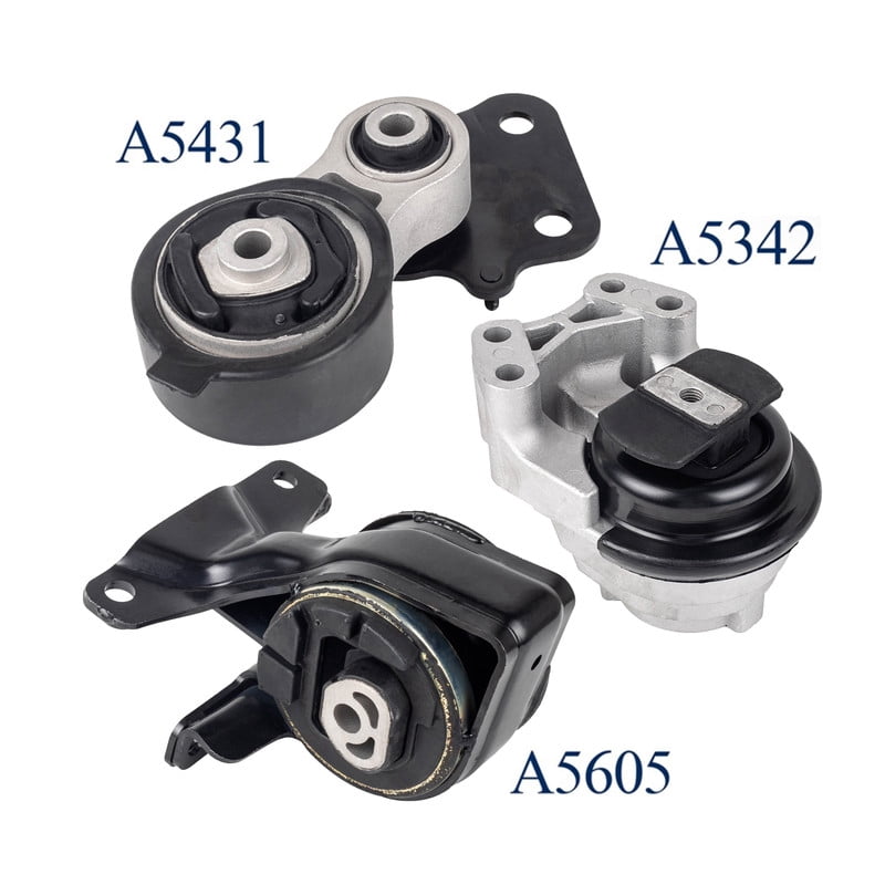 Front Motor Trans Mount Set For 2007-2014 Ford Edge & 2007-2010 Lincoln MKX 3.5L – Rockplanet EMT5431Q3