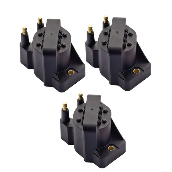 Set of 3 ISA Ignition Coils Compatible with 2005-2009 Buick Allure 3.8L 2000-2003 Chevrolet Impala 3.8L Replacement for C849 DR39 5C1058 E530C D555