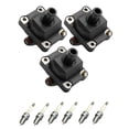 thumbnail image 1 of Set of 3 ISA Ignition Coils and 6 NGK Spark Plugs Compatible with 1993 Mercedes-Benz 300E 2.8L L6 2799cc Replacement for UF137, 1 of 4