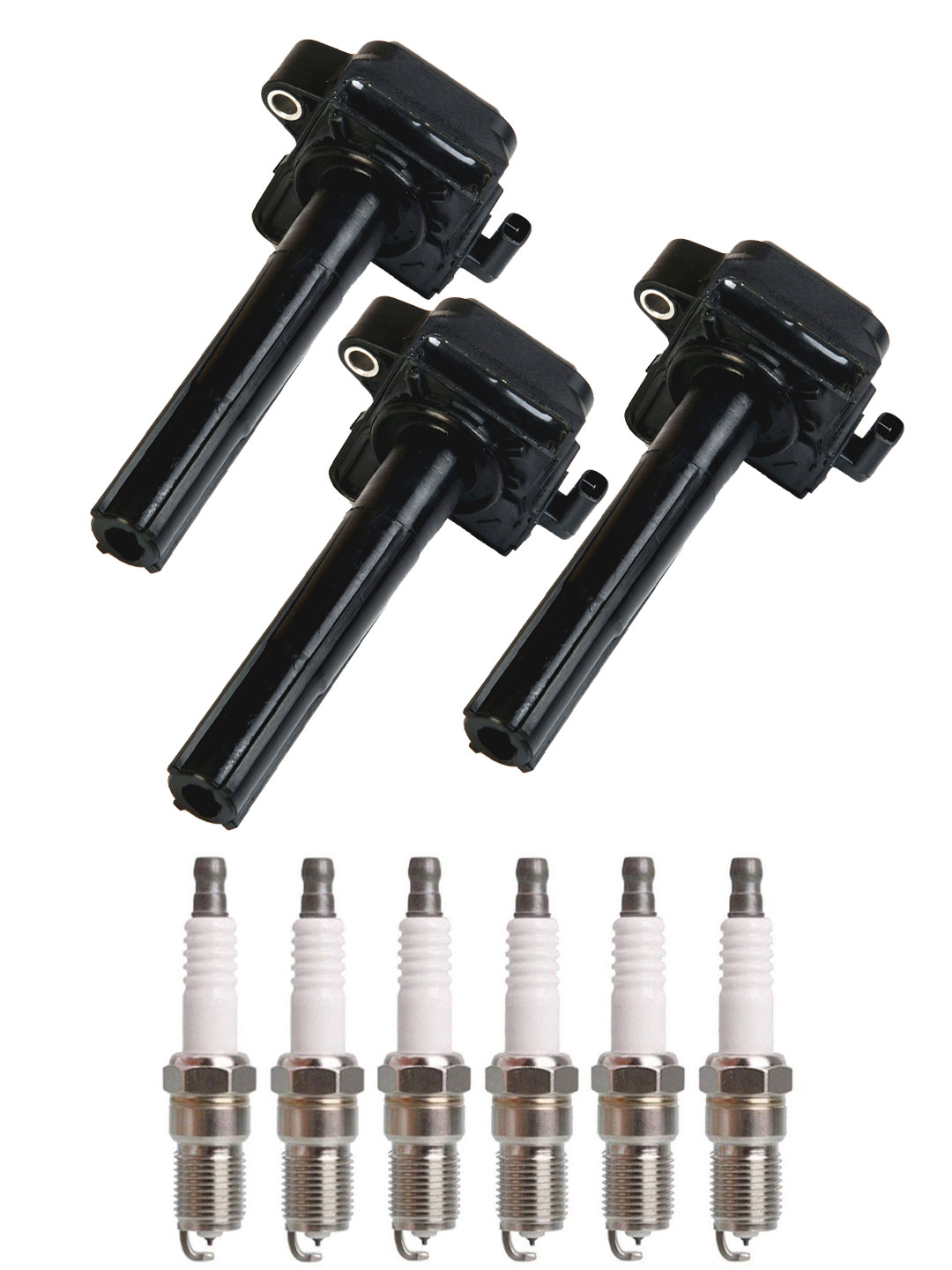 Ignition Coil & Iridium Spark Plug for Toyota Camry Sienna Avalon