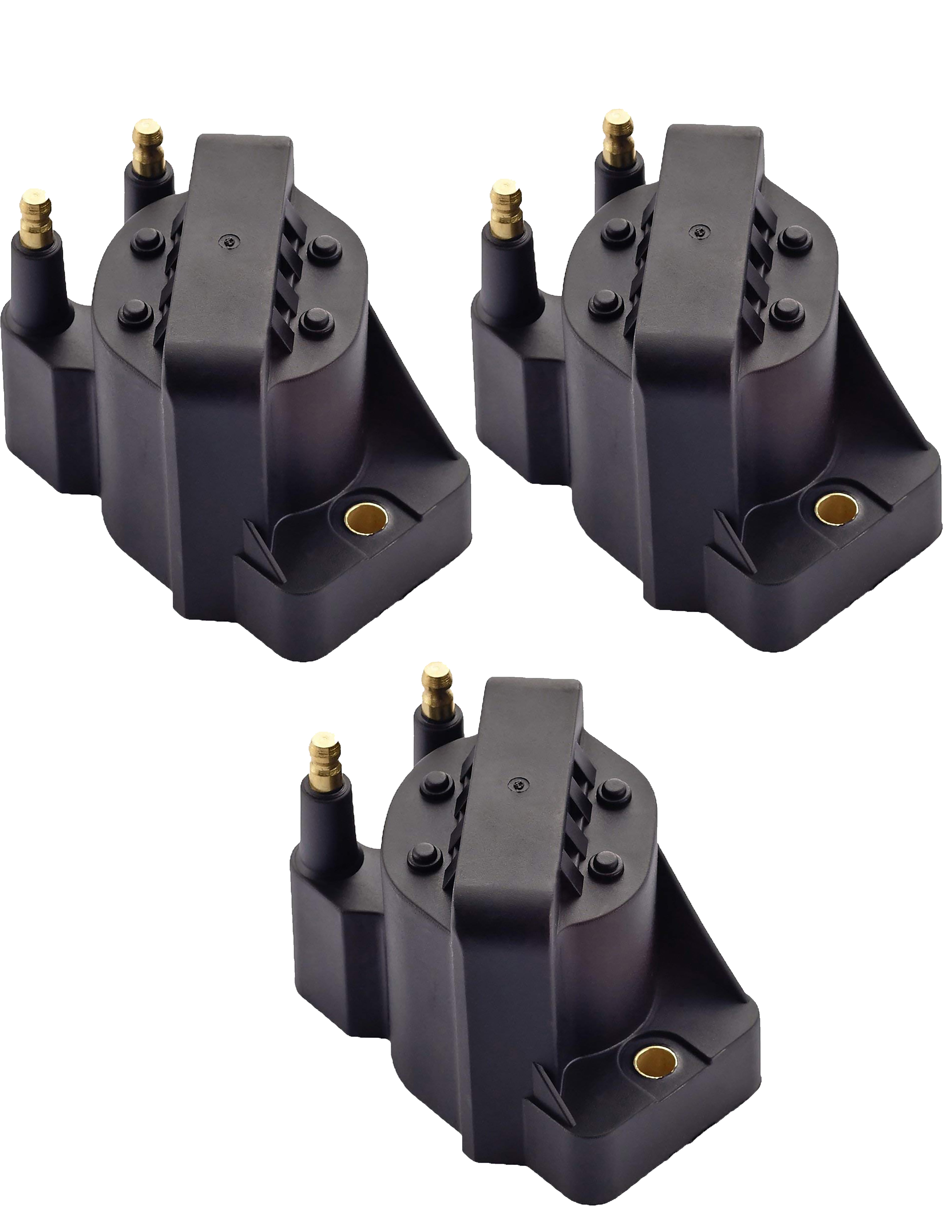 Set of 3 Ignition Coil Packs Compatible with 1990-2002  Chevrolet Cavalier L4 2.2L Replacement for DR39 C849