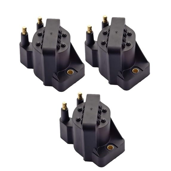 Set of 3 Ignition Coil Packs Compatible with 1996-2000 Isuzu Hombre L4 2.2L Replacement for DR39 C849