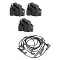 thumbnail image 1 of Set of 3 Ignition Coils and Wireset Compatible with 1996-2005 Buick LeSabre 3.8L Replacement for DR39 776, 1 of 3