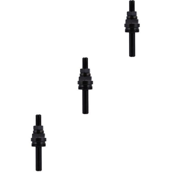 Set of 3 Indicator Stop Threaded Chuck Adjustable Collet CNC Accessories