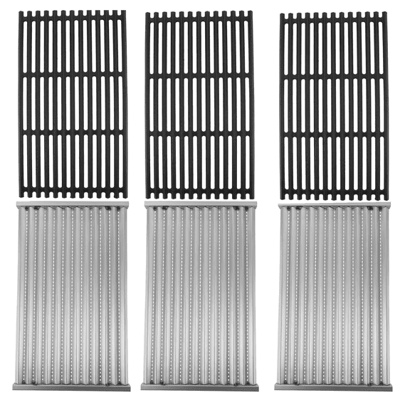 Set of 3 Infrared Grill Grates w/ Emitters G533-2200-W1 Fits Char-Broil