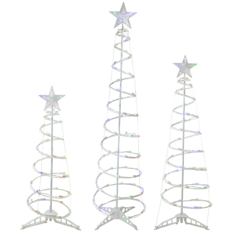 Spiral christmas tree walmart shop
