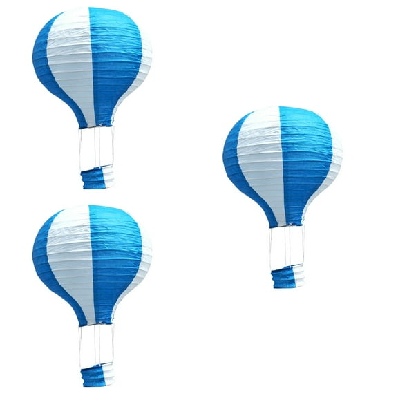 Set of 3 Lanterns Environmental Protection Paper Lantern Size 1