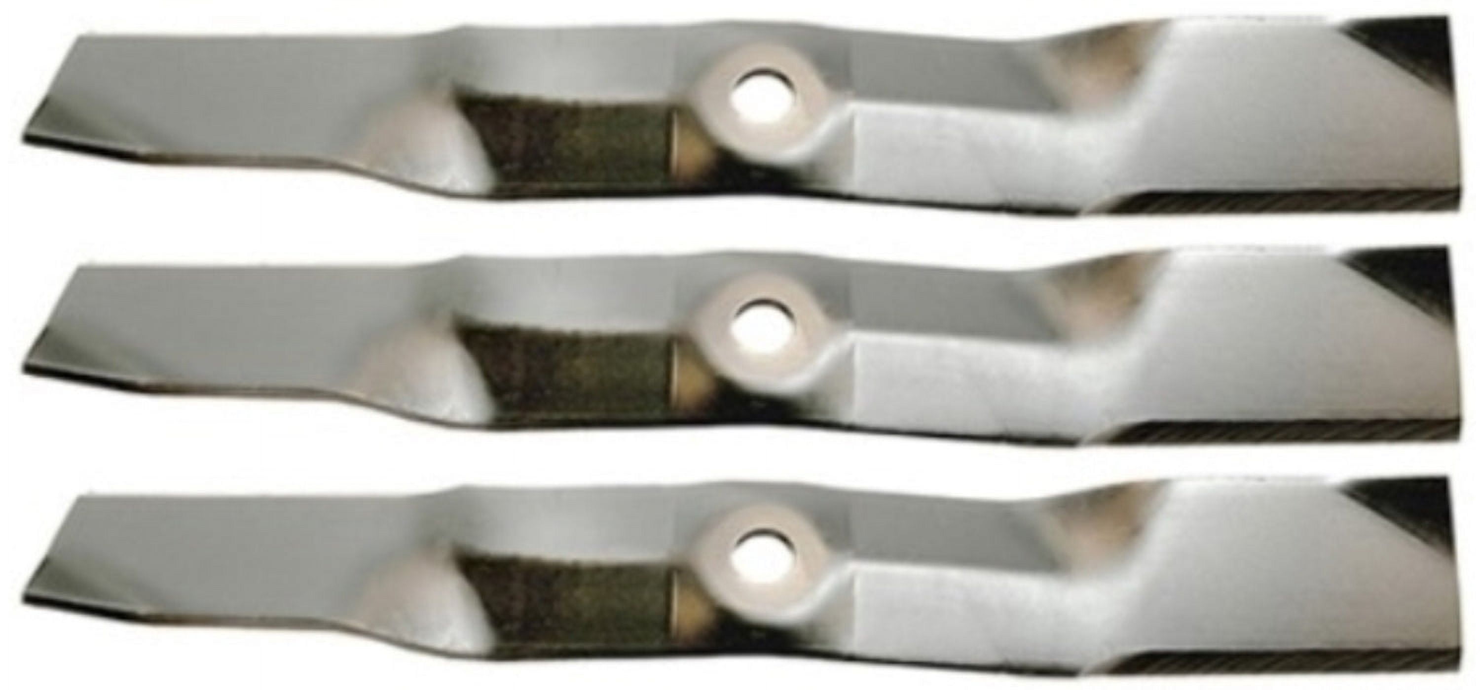 Set of 3 Lawn Mower Blades Fits John Deere X724 X728 with 48" Mower