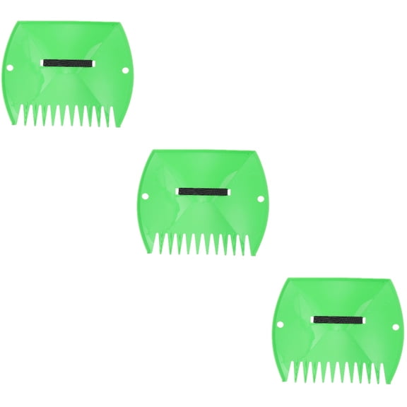 Set of 3 Leaf Collectors Cultivator Rake for Gardening Rakes