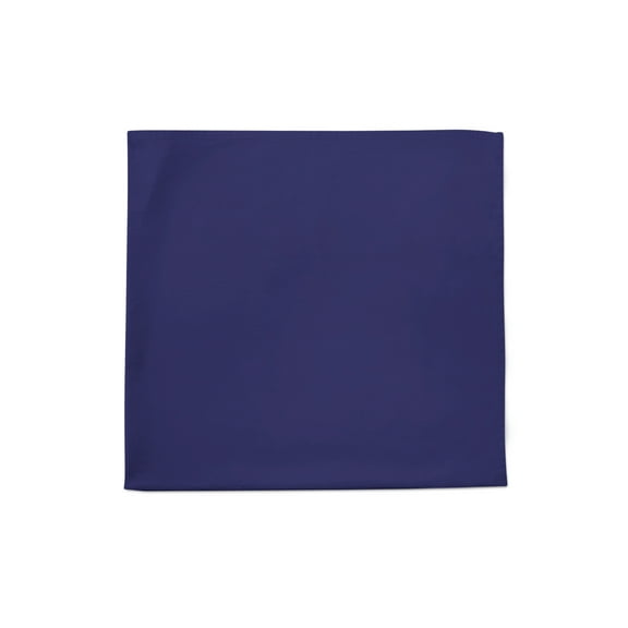 Set of 3 Men's Handkerchiefs Soft 100% Cotton Hankie Pocket Squares (Navy)