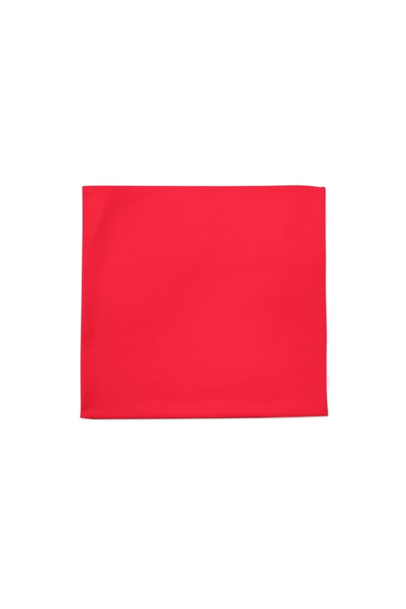 Set of 3 Men's Handkerchiefs Soft 100% Cotton Hankie Pocket Squares (Red)