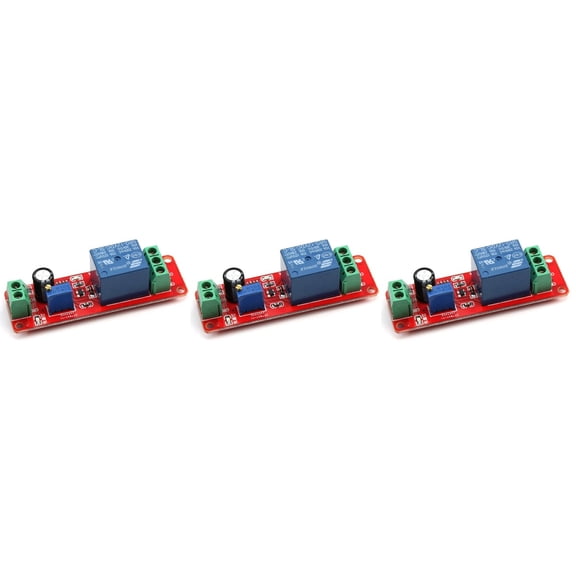 Set of 3 Monostable Timer Delay Module Turn Signal Extension Switches