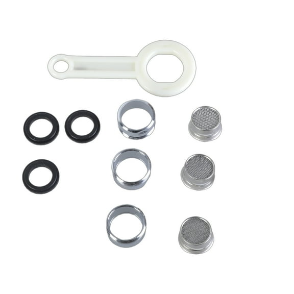 Set of 3 Multipurpose Tap Strainer Aerators 24mm External Thread Portable for Kitchen Supplies and Bathroom Faucets