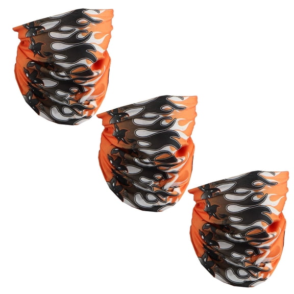 Set of 3 Neck Gaiter Seamless Face Mask Tube